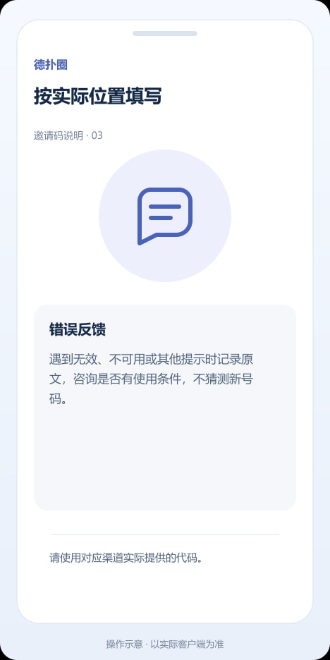 德扑圈 按实际位置填写操作示意